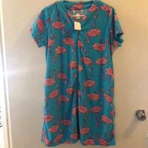 Flamingo swim cover up